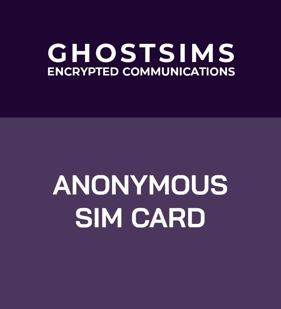 ANONYMOUS SIM CARD