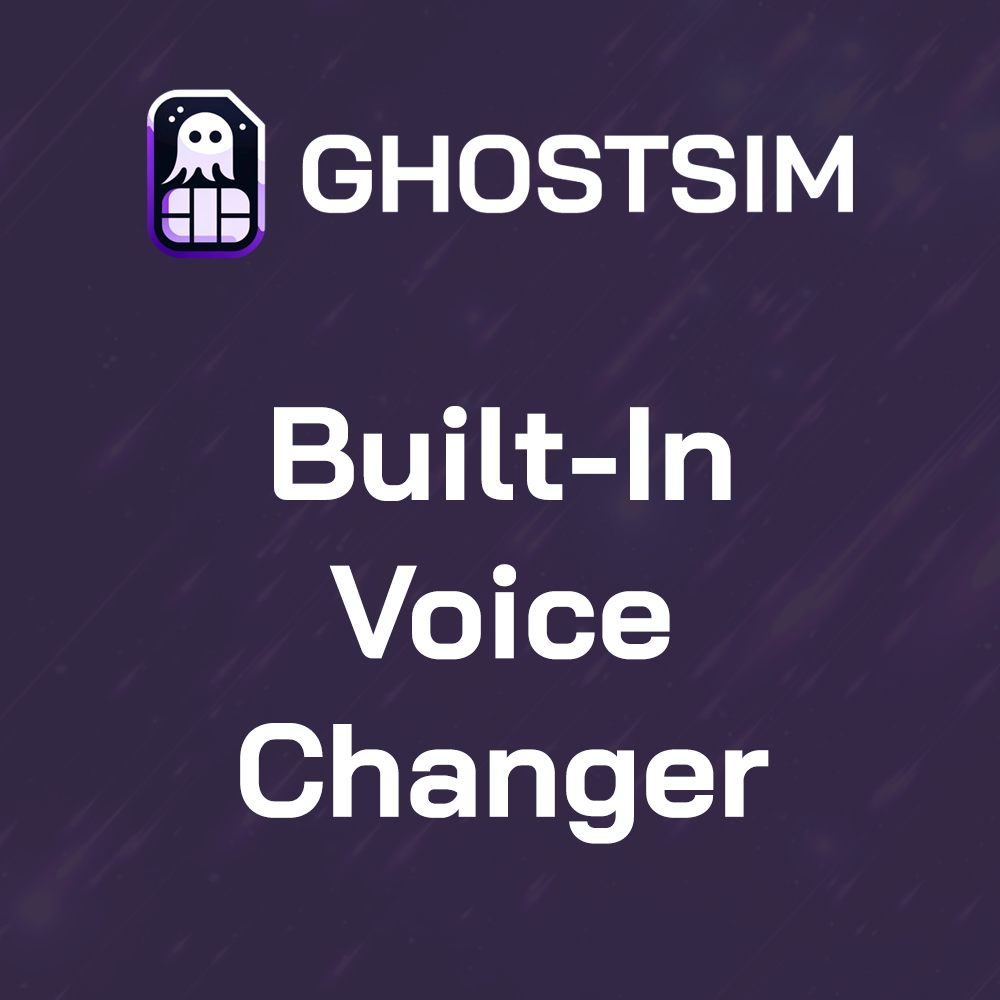 voice changing sim card